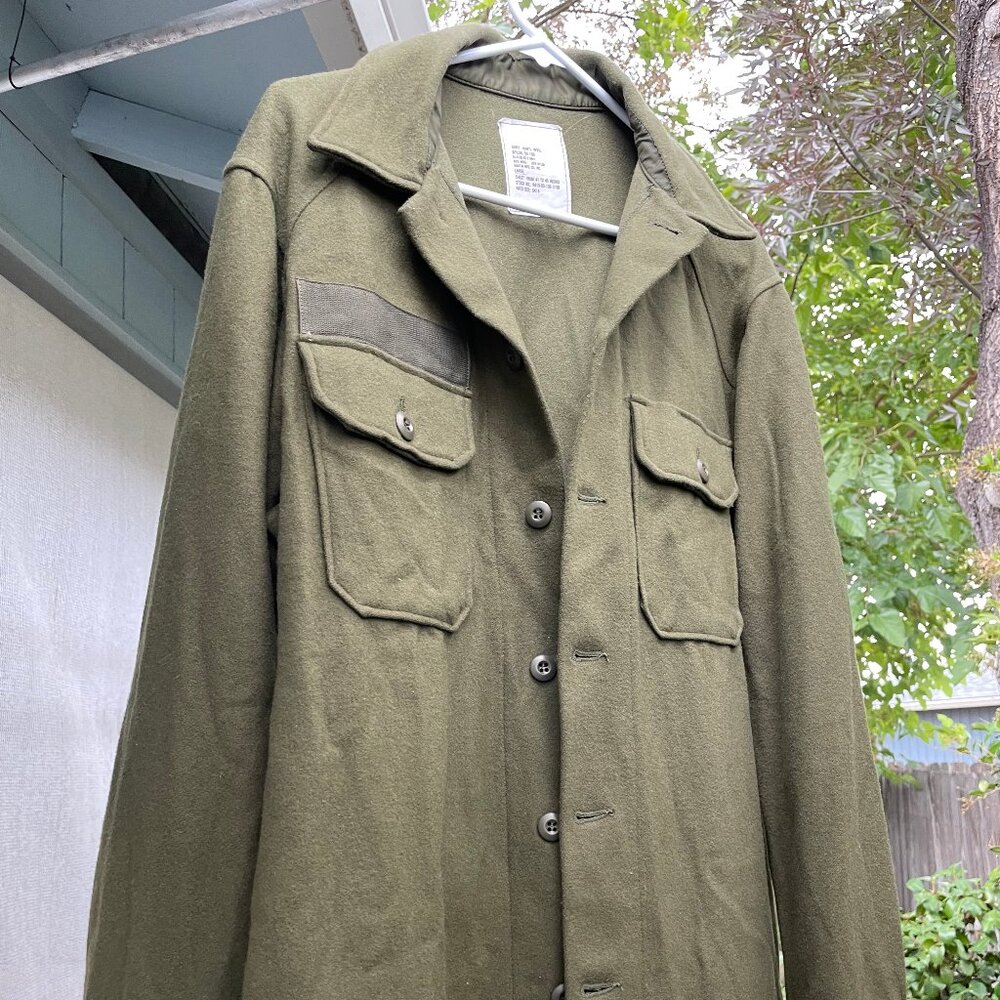 Large Wool and Nylon shirt or light jacket